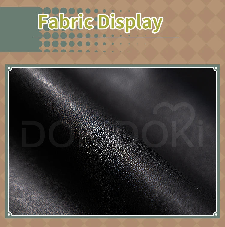 Osaragi Cosplay Custome Anime DokiDoki-R Women Black Long Dress Costume Ms.Osaragi Cosplay Headdress