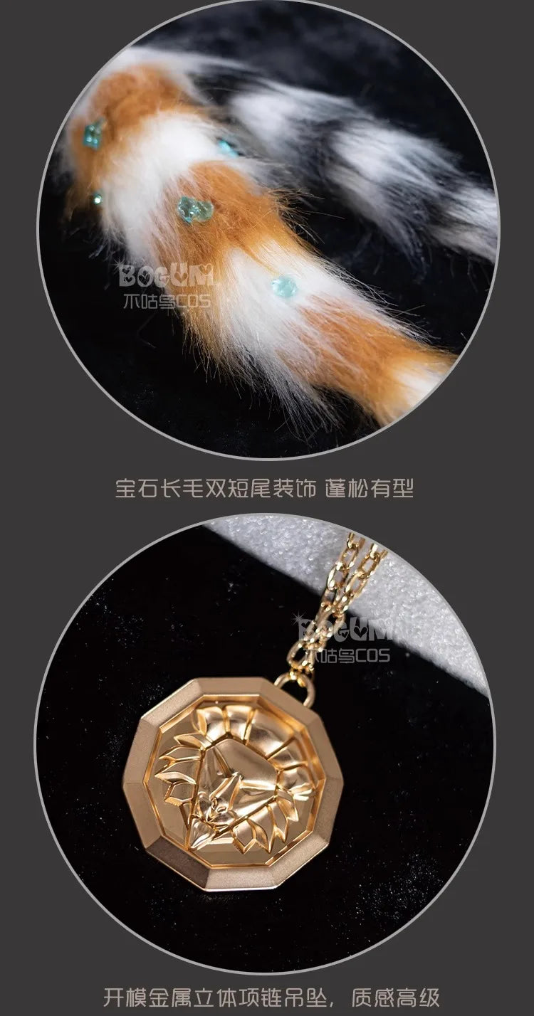 Identity V Prospector Cosplay Costume Wig Norton Campbell Uniform Hat Glasses Gambler in The Spotlight Halloween Women Men Props