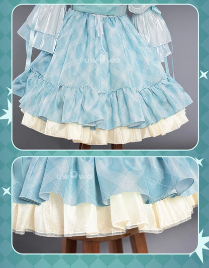 LAST BATCH UWOWO Mikku Cosplay Costume Rakutenn Collabb Happy 16th Anniversary Birthday Cosplay Women Costume Dress Outfits