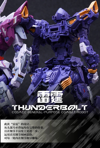 IN ERA MG 1/100 THUNDERBOLT Cosmic Combat Robot RMD Assembly Model Kit Action Figure Plastic Toy Gift