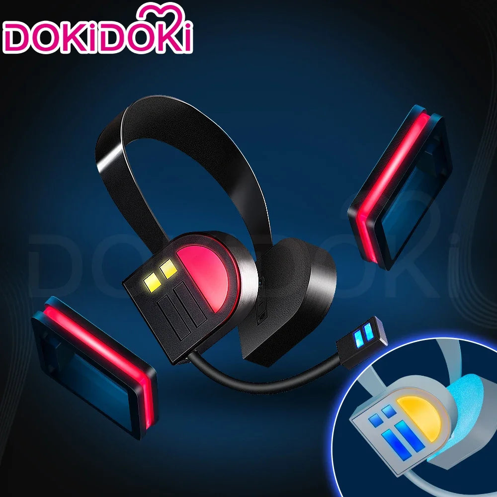 IN STOCK MIKUU Cosplay Costume Game Cosplay DokiDoki-R【S-2XL】Mikku Cosplay Women Cute Costume MIKUU LED Costume Plus Size