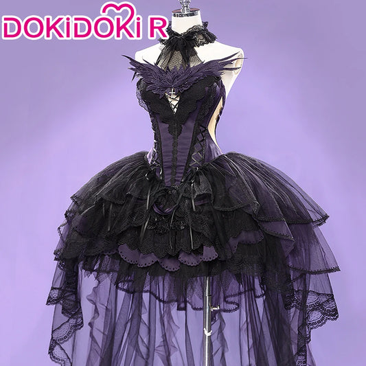 Kanamee Madokaa Homuraa Akemii Cosplay Anime DokiDoki-R Women Gothic Dress Ultimate Madokaa Halloween