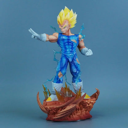 31.5cm Anime Dragon Ball Majin Vegeta PVC Action Figure Statue Desktop Ornament Model Toy Gift