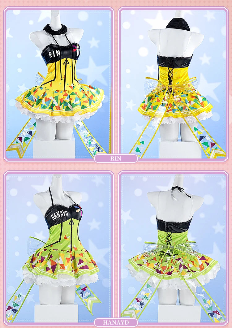 Honoka Kousaka Kotori Minami Tojo Nozomi Rin Hoshizora Cosplay Costume Anime LoveLive! Cosplay DokiDoki-R Women Cute Dress