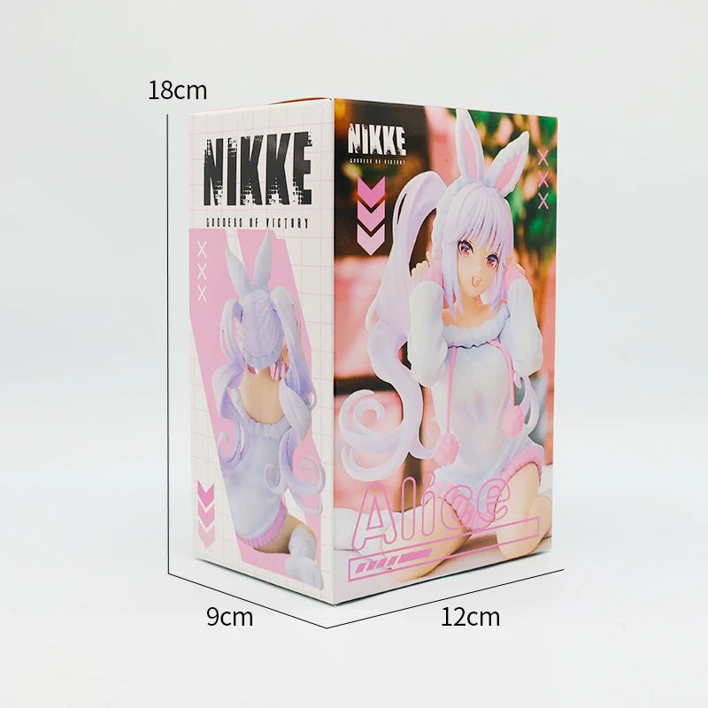 New Yumemirize "NIKKE: The Goddess of Victory" Alice Anime Peripheral Figure - 12cm PVC Material, Model Collectible Toy Gift