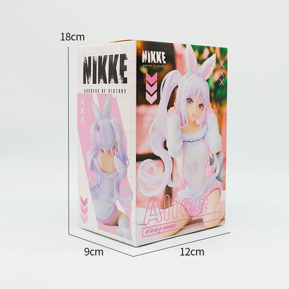 New Yumemirize "NIKKE: The Goddess of Victory" Alice Anime Peripheral Figure - 12cm PVC Material, Model Collectible Toy Gift