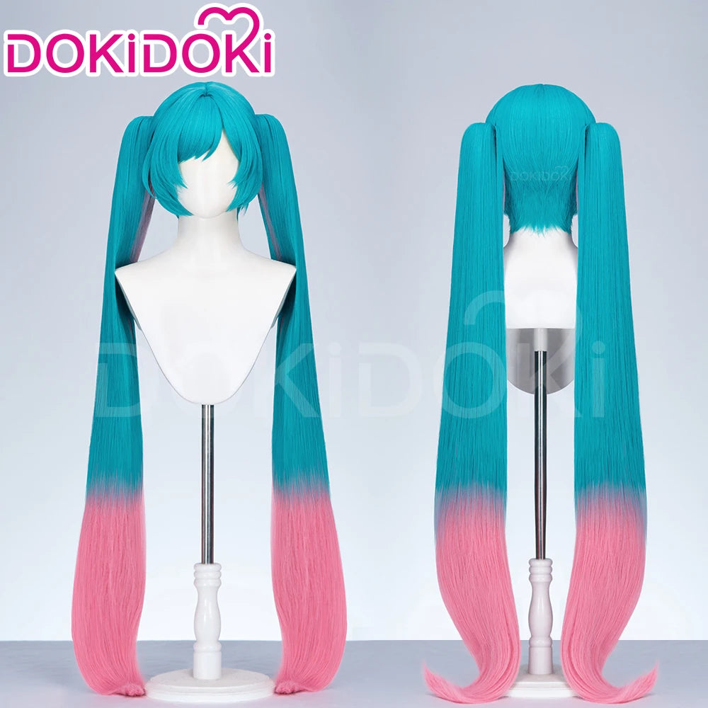 IN STOCK MIKUU Rabbit Hole Wig Cosplay DokiDoki Women Cute 100cm Hair Symphony 2025 Magical Miral Nightcord at 25 Free Wig Cap