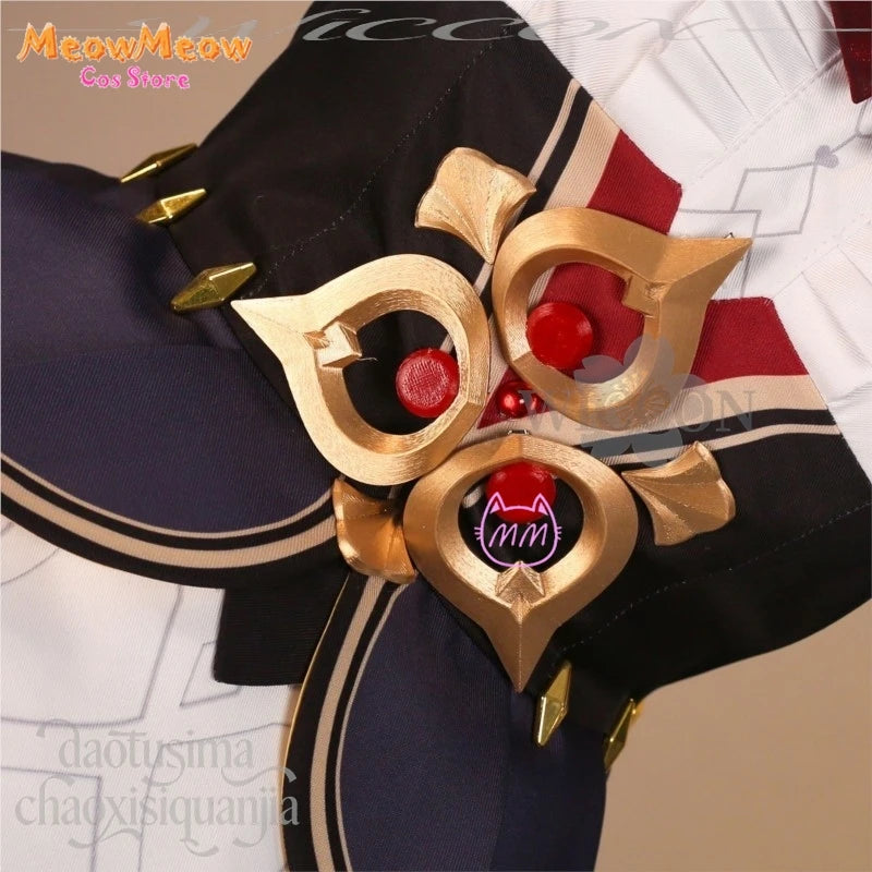Genshin Impact Marionette Sandrone Cosplay Costume Polyester Set