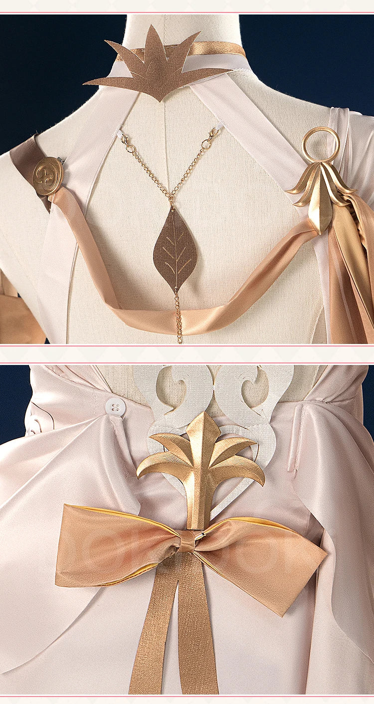 IN STOCK Aglaea Cosplay Costume Game Honkai: Star Rail【XS-3XL】DokiDoki-N HSR Women Halloween Dress Amphoreus Aglaea Plus Size