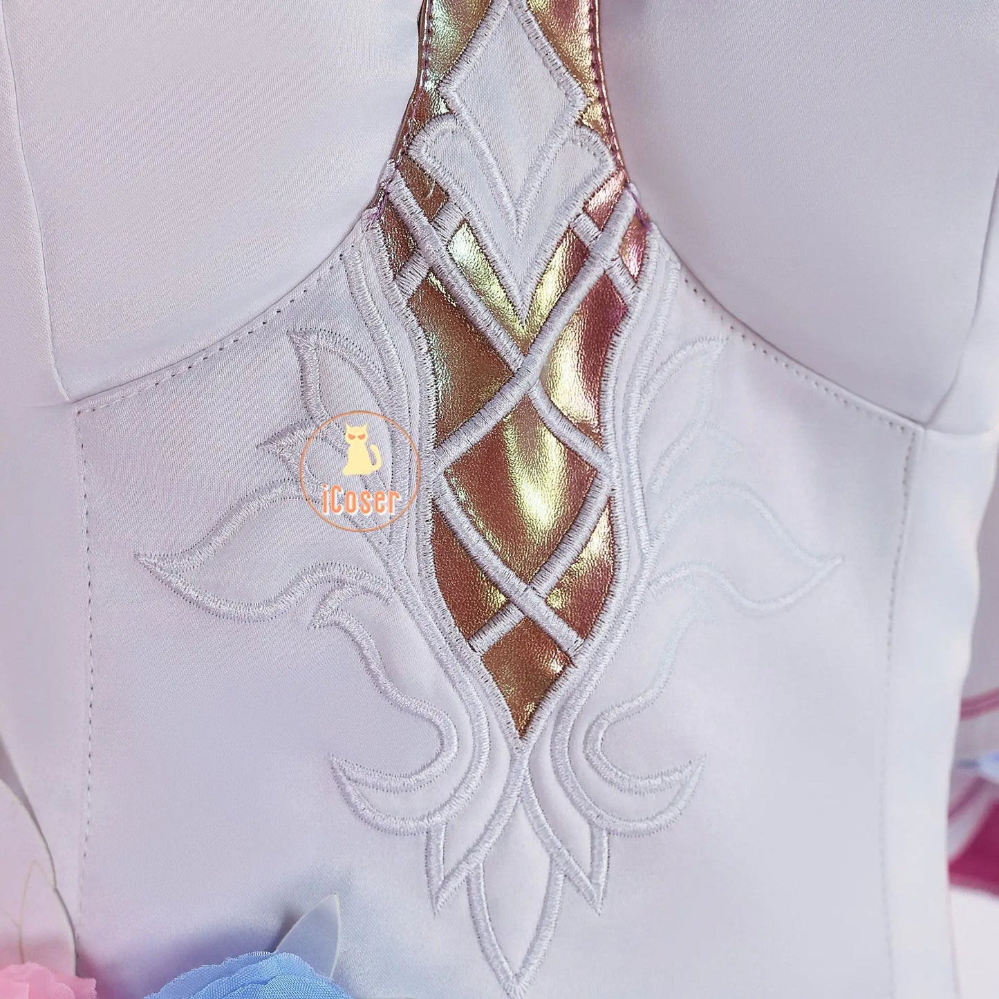 Honkai Star Rail Cyrene Cosplay Costume Wig Dress Headwear Earrings New Skin Outfit Elysia Amphoreus Halloween Party Women Girls