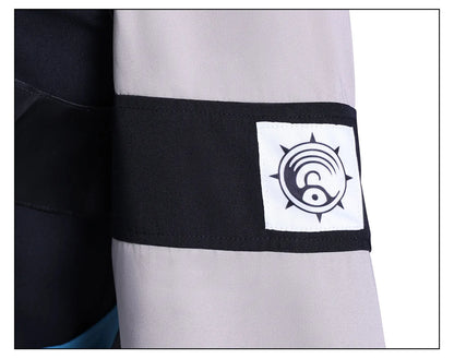 Anime Gachiakuta Zanka Nijiku Cosplay Costume Wig Uniform Earrings Akuta Cleaners Halloween Party for Women Men Carnival Props