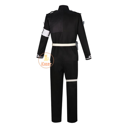 iCoser The Hundred Line Takumi Sumino Cosplay Costume Wig Battle Uniform Last Defense Academy Halloween Party Women Men Festival