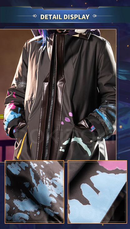 IN STOCK Jinxx Hoodie Cosplay Costume Game Anime Cosplay【S-3XL】DokiDoki-R Women Halloween Costume Jinxx Cosplay Hat Plus Size