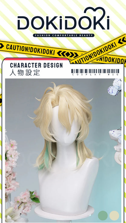IN STOCK Luuk Hcrsscn Galbrenr Zani Ciaccona Camellya Scar Danjin Youhu Wig Game Wuthering Waves DokiDoki Women Men Wig Free Cap