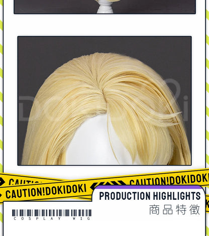 IN STOCK Marcille Donato Wig Anime Delicious in Dungeon Cosplay Wig DokiDoki Women Yellow Long Hair Heat Resistant Free Wig Cap