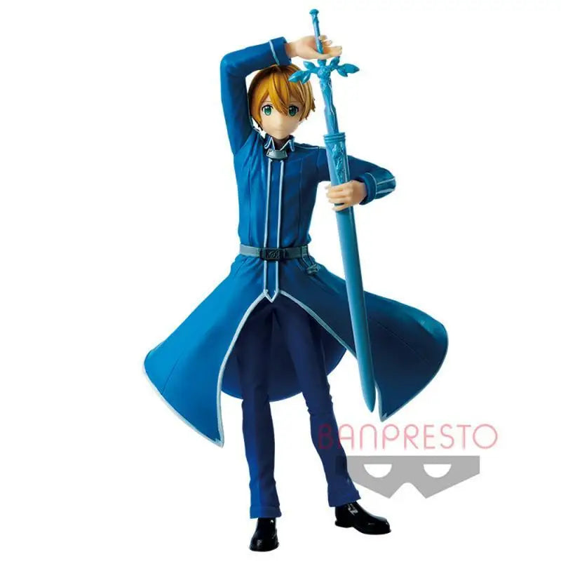 Bandai Original Banpresto Sword Art Online Asuna Sinon Eugeo Kirigaya Kazuto Action Figure Model Collectibles Boxed Toys Gift
