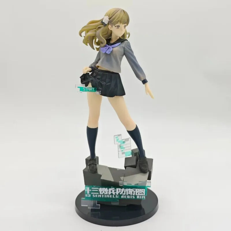 13 Sentinels Aegis Rim game Fuyusaka Iori Figure Shinonome Ryōko Girl Stand Action Figures PVC Model Collection Statue Toys Gift