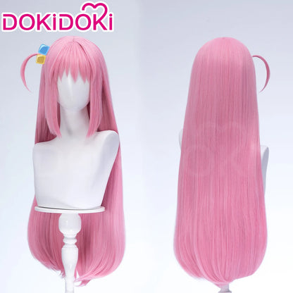 IN STOCK Gotou Hitori Wig Anime Bocchi the Rock! DokiDoki Cute Pink Short Hair Gotou Hitori Childhood Women Cosplay Wig