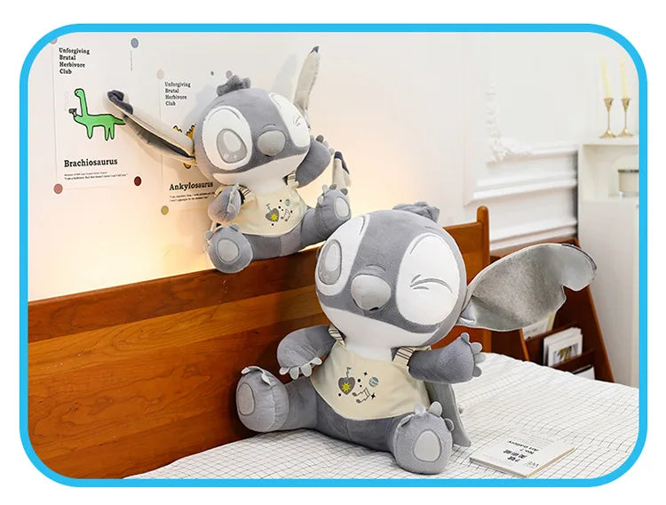 45/60/75cm Big Size Disney Stitch Anime Plush Stuffed Doll Lilo & Stitch Room Decoration Plushies Pillow Ornaments Holiday Gift