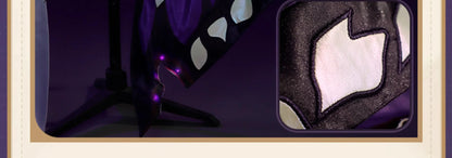 Honkai Star Rail Castorice Cosplay Costume Wig Dress Headwear Earrings Butterfly Props Halloween Party for Women Girls Carnival