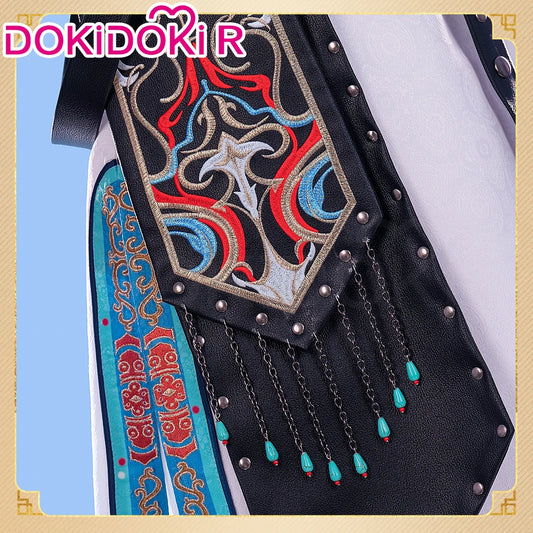 Heavy Frost Heroine Cosplay Costume Game Love and Deepspace DokiDoki-R Women Halloween Dress Heroine MC Blue Suit Sylus