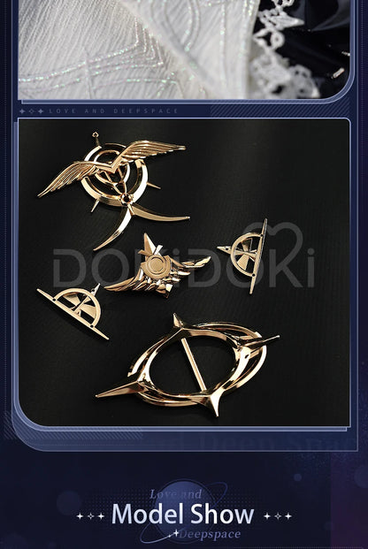 IN STOCK Refulgent Path Heroine Cosplay Costume Game Love and Deepspace DokiDoki-SR Female Uniform Costume Shen Xinghui Xavier