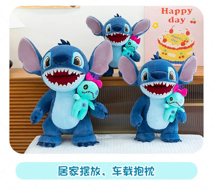 35/50/65cm Big Size Disney Stitch Plush Toy Doll Anime Lilo & Stitch Cartoon Stuffed Doll Children's Comforting Pillow Kids Gift