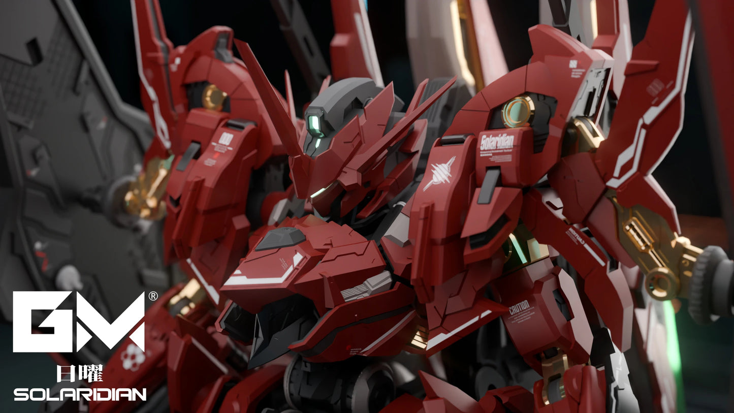 1/72 GM-GODOMO GM-001 Solaridian Series Pre-Assembled Alloy Skeleton Action Figure Detachable Parts Assembly Model Toy Boy Gifts