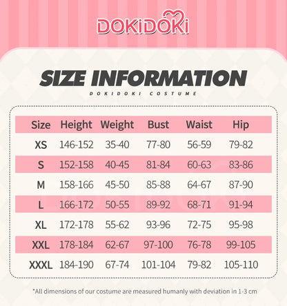 IN STOCK The Shorekeeper Cosplay Costume Game Wuthering Waves【XS-3XL】DokiDoki-N Women Blue Christmas Costume Dress Plus Size