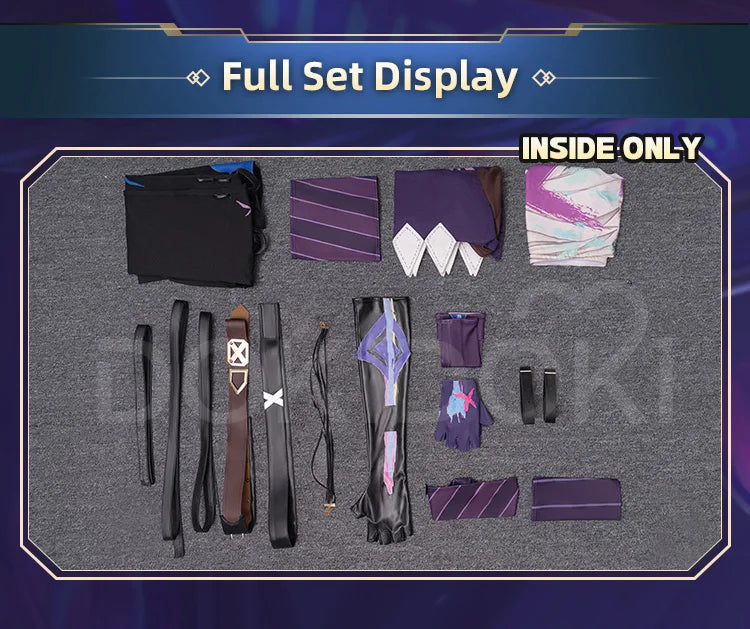 IN STOCK Jinxx Hoodie Cosplay Costume Game Anime Cosplay【S-3XL】DokiDoki-R Women Halloween Costume Jinxx Cosplay Hat Plus Size