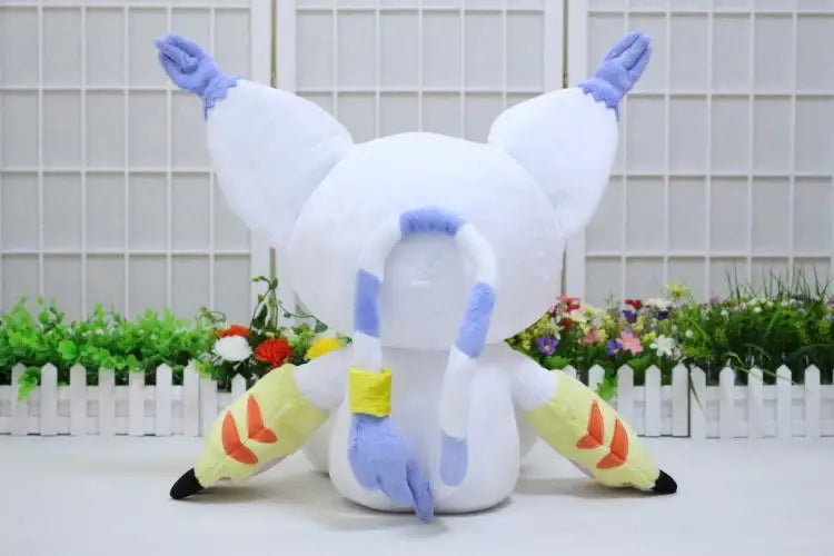 50CM Big Size Tailmon Plushies cartoon anime peluche Kawaii ornament Comfortable soft doll Children's peluche Toy Gifts