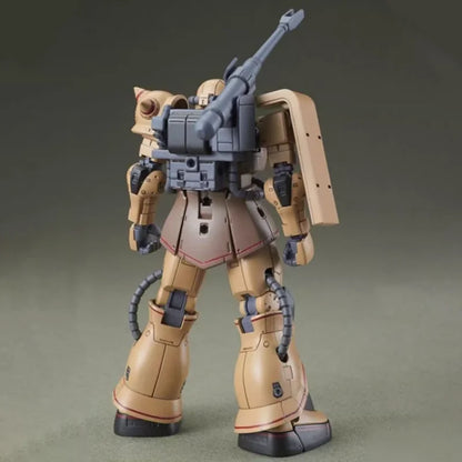 In Stock JMS Model Zaku Half Cannon HG 1/144 MS-06CK Assembly Model Kit Desert Colour Toy Action Figures Robot Mecha Kids Gifts