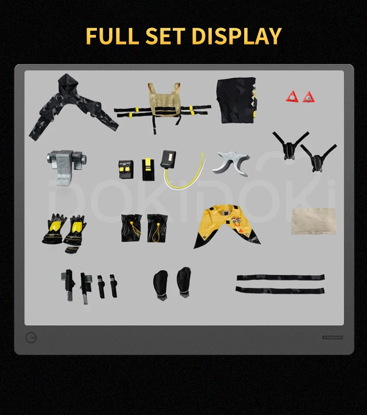 Trigger Cosplay Costume Game Zenless Zone Zero【S-2XL】DokiDoki-R ZZZ Trigger Women Halloween Sexy Costume Plus Size