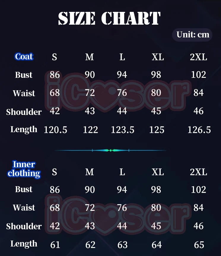 iCoser Caleb Cosplay Costume Wig Farspace Colonel Love and Deepspace Uniform Cap Halloween Party for Women Men Carnival Props