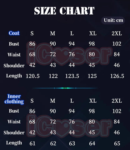 iCoser Caleb Cosplay Costume Wig Farspace Colonel Love and Deepspace Uniform Cap Halloween Party for Women Men Carnival Props