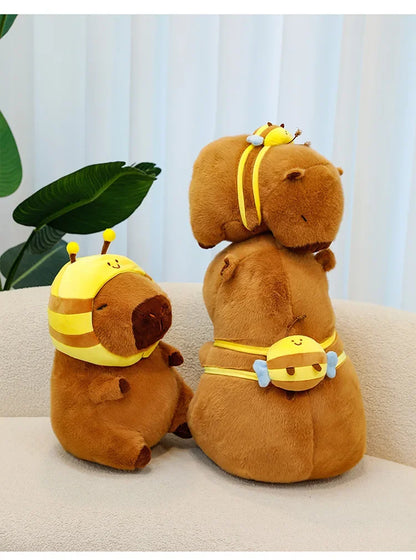 50cm Capybara Plush Simulation Capibara Anime Fluffty Toy Cute Doll Stuffed Animals Soft Doll Plush  Children's Birthday Gifts