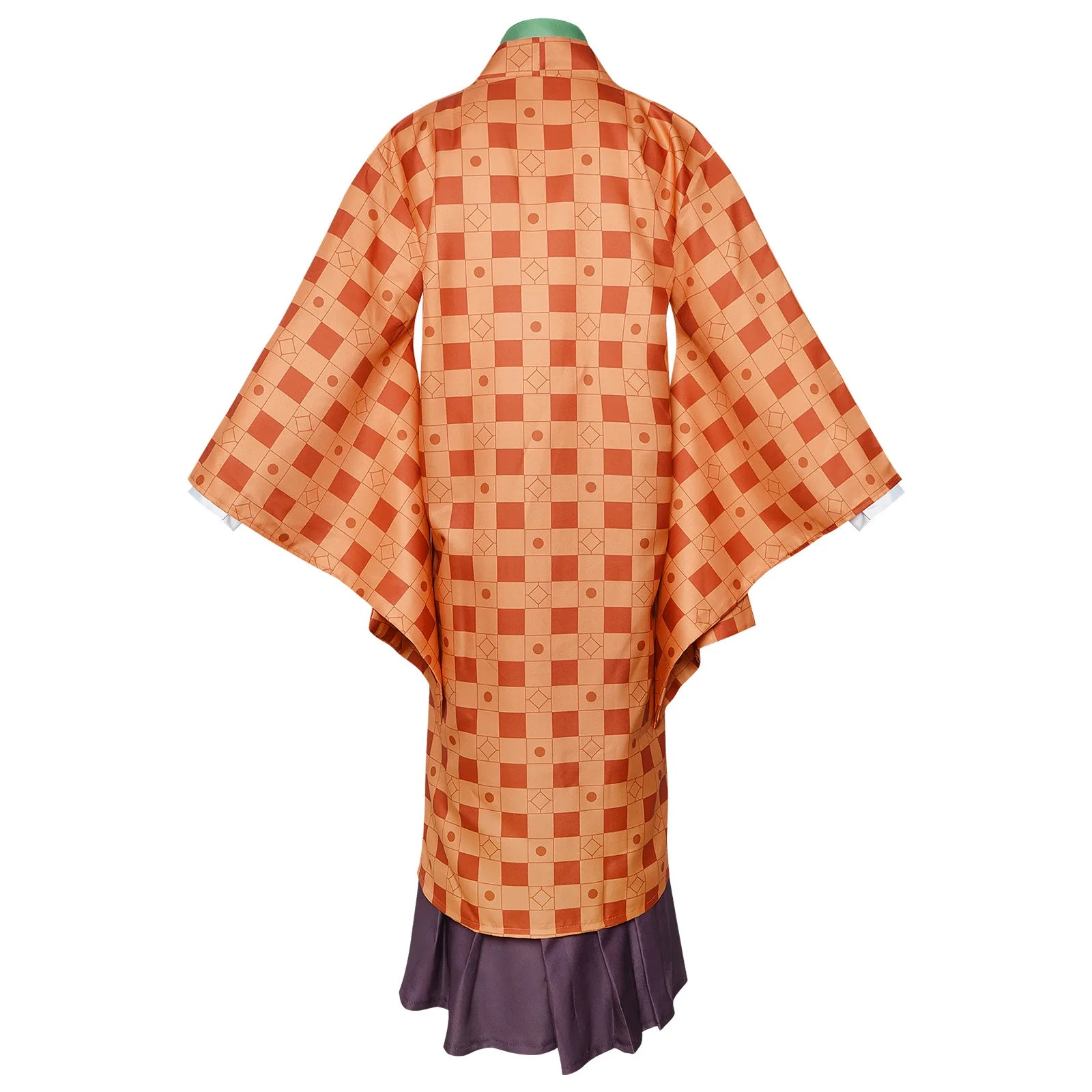 Kanroji Mitsuri Cosplay Costume Women Polyester Kimono Dress