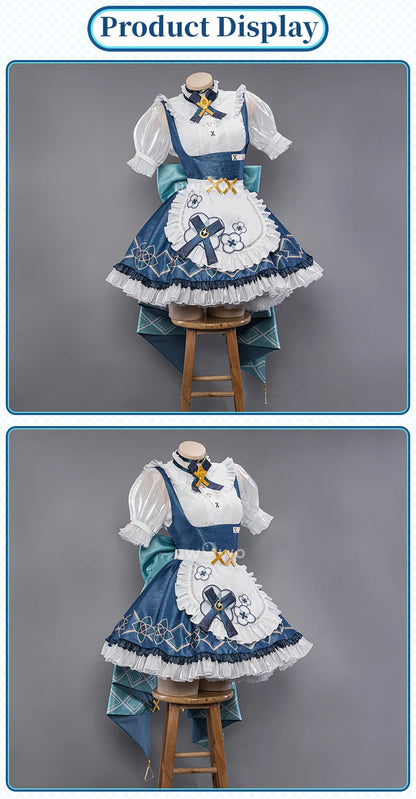 LAST BATCH UWOWO Exclusive Genshin Impact Fanart Faruzan Maid Cosplay Maid Dress Costume Full Set Outfit Role Play Women Cos