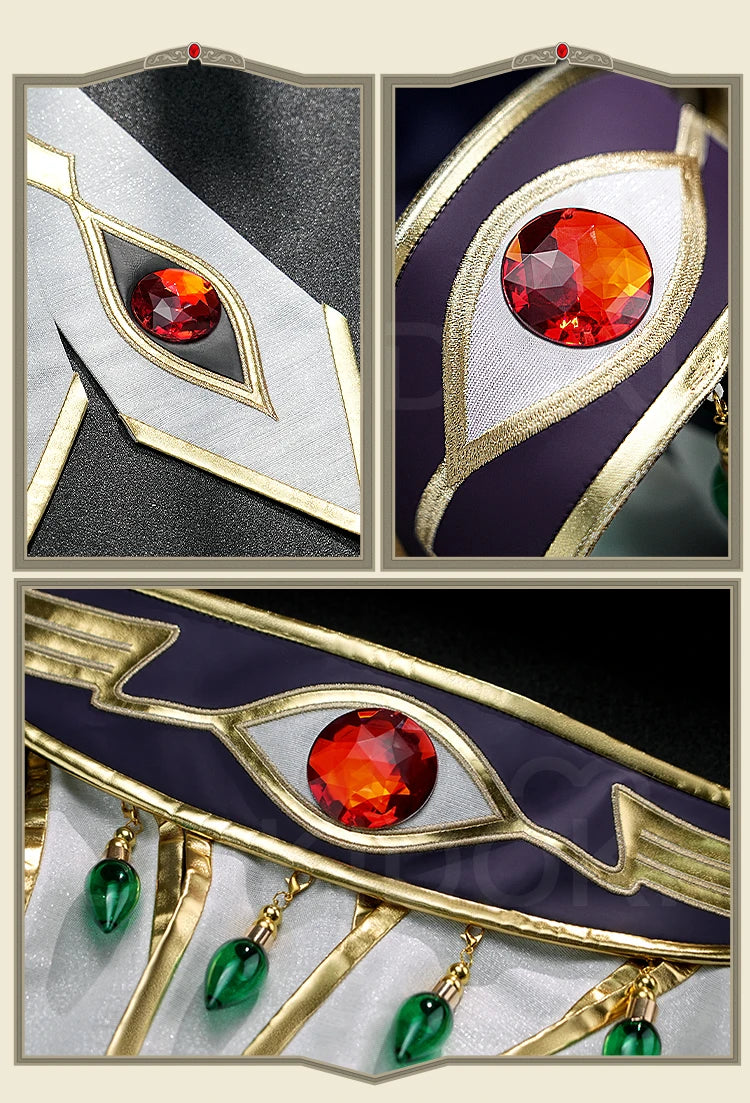 IN STOCK Lelouchh Lamperougee C Cosplay Anime【S-2XL】DokiDoki-SR Men Emperor C Queen Lelouchh Cosplay Plus Size Halloween