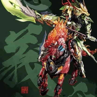 Motor Nuclear Mecha GuanYu MNQ-XH09X Chi Yan Huo Long Ju Finished Assembly Model Anime Action Figure Robot Kits Toys