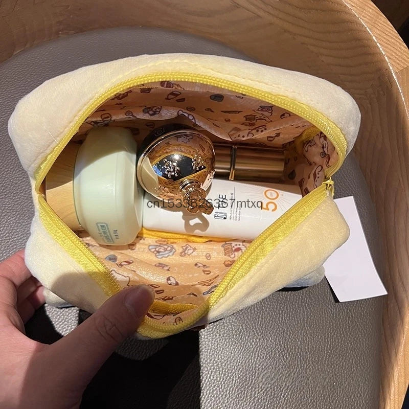 Large Capacity Storage Bags Plush Bag Kuromi My Melody Cinnamoroll BADBADTZ-MARU Cosmetic Bag High Quality Pencil Case Gift Girl