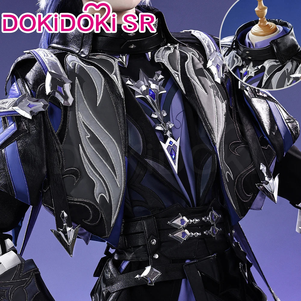 Flins Cosplay Costume Game Genshin Impact【S-3XL】DokiDoki-SR Kyrll Chudomirovich Flins Cosplay Men Halloween Costume Plus Size