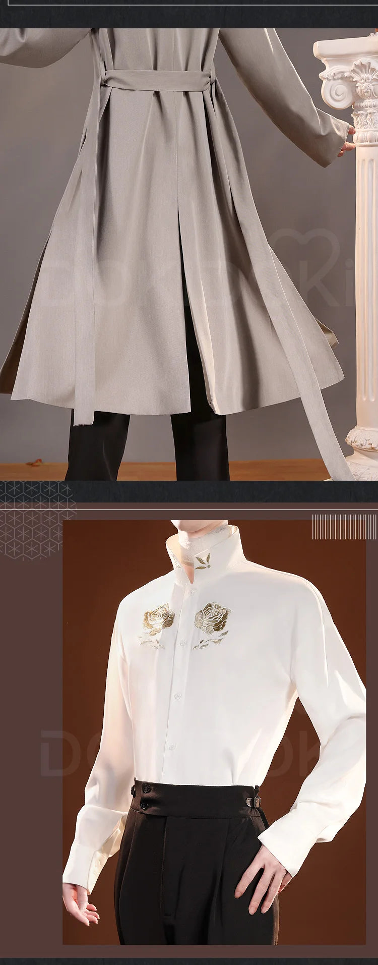 IN STOCK Nakaharaa Chuyaa/Dazaii Osamuu Cosplay Costume Anime Cosplay DokiDoki-SR Cosplay Costume Nakahara Chuuya Men Cosplay