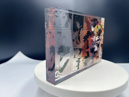 New Demon Slayer Creative High-value Bar Chi Tokitou Muichirou Acrylic Brick Computer Desktop Ornaments Anime Peripheral Gifts
