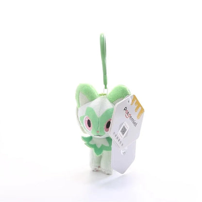 Genuine Pokemon Sprigatito Love Serie Kawaii Plush Stuffed Toy Keychain Backpack Pendant Keyring Doll Birthday Gifts For Kid Boy