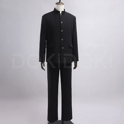 Ken Takakura Rintarou Cosplay Costume Anime【S-2XL】DokiDoki-R Men Black Universal School Uniform Suit Daily DK Costume Plus Si