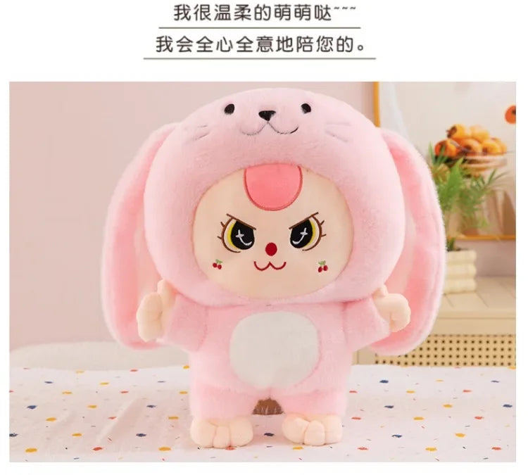 32/62cm Kawaii Baby Three Years Old Plush Doll Toy Baby Three Rabbit Series Stuffed Pillows Toy Ornaments Xmasgifts for Girls
