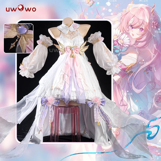 IN STOCK UWOWO Elysia Cosplay Game Honkai Impact 3: Elysia Fanart Blossom Bouquet Cosplay Costume Halloween Costume