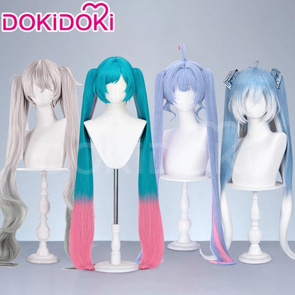 IN STOCK MIKUU Rabbit Hole Wig Cosplay DokiDoki Women Cute 100cm Hair Symphony 2025 Magical Miral Nightcord at 25 Free Wig Cap