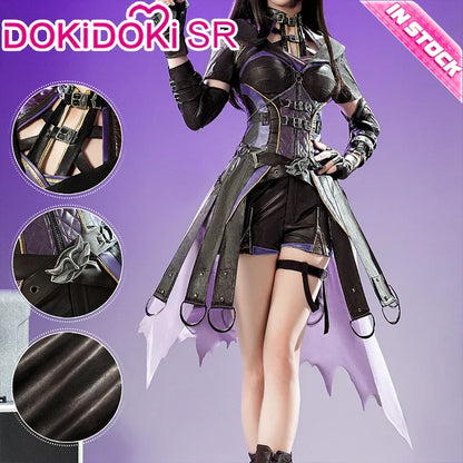 IN STOCK Nightwalker Heroine Cosplay Costume Game Love and Deepspace DokiDoki-SR Women Uniform Costume Qiyu Rafayel Cosplay